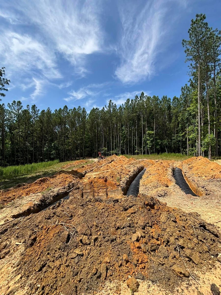 Septic Installation for TD Dirtworks in Tracy City, TN