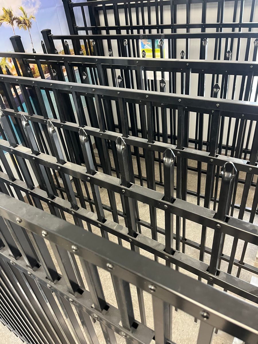 Aluminum Fence Installation for JB Nealy Fence in Elgin, SC