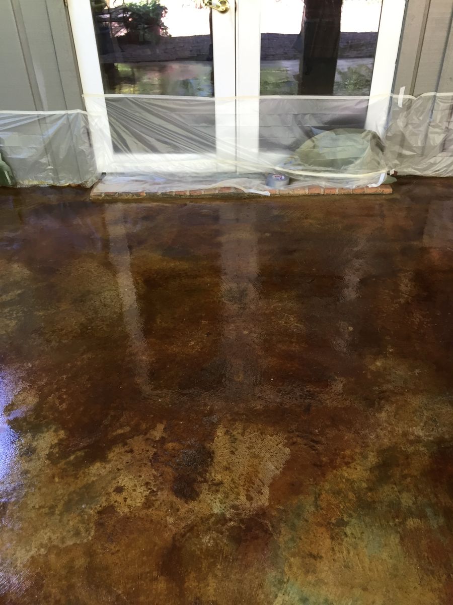 Epoxy Floor Coatings for Texas Curb N Borders in Houston, TX