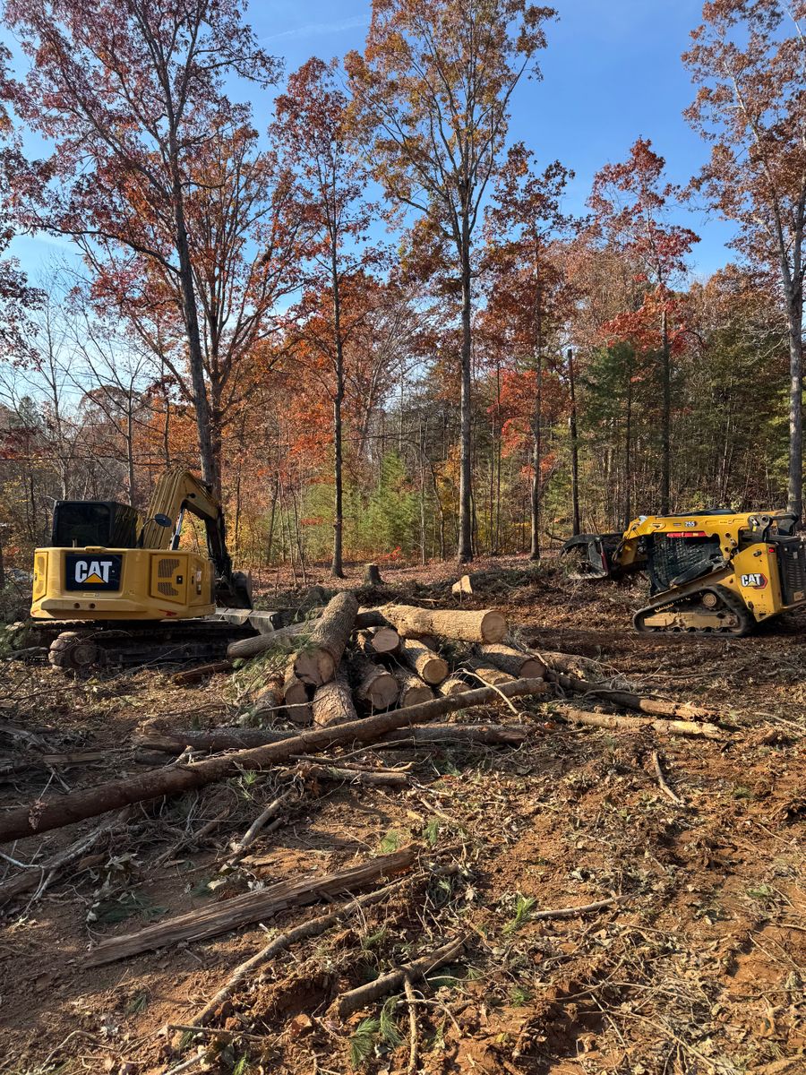 Site Preparation for HD Grading in Swannanoa, NC
