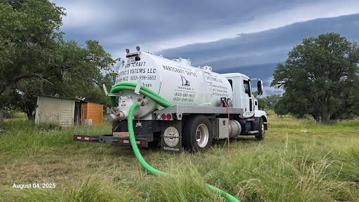 Septic & grease trap pumping for Hartcraft Septic Systems LLC in Fredericksburg,  TX