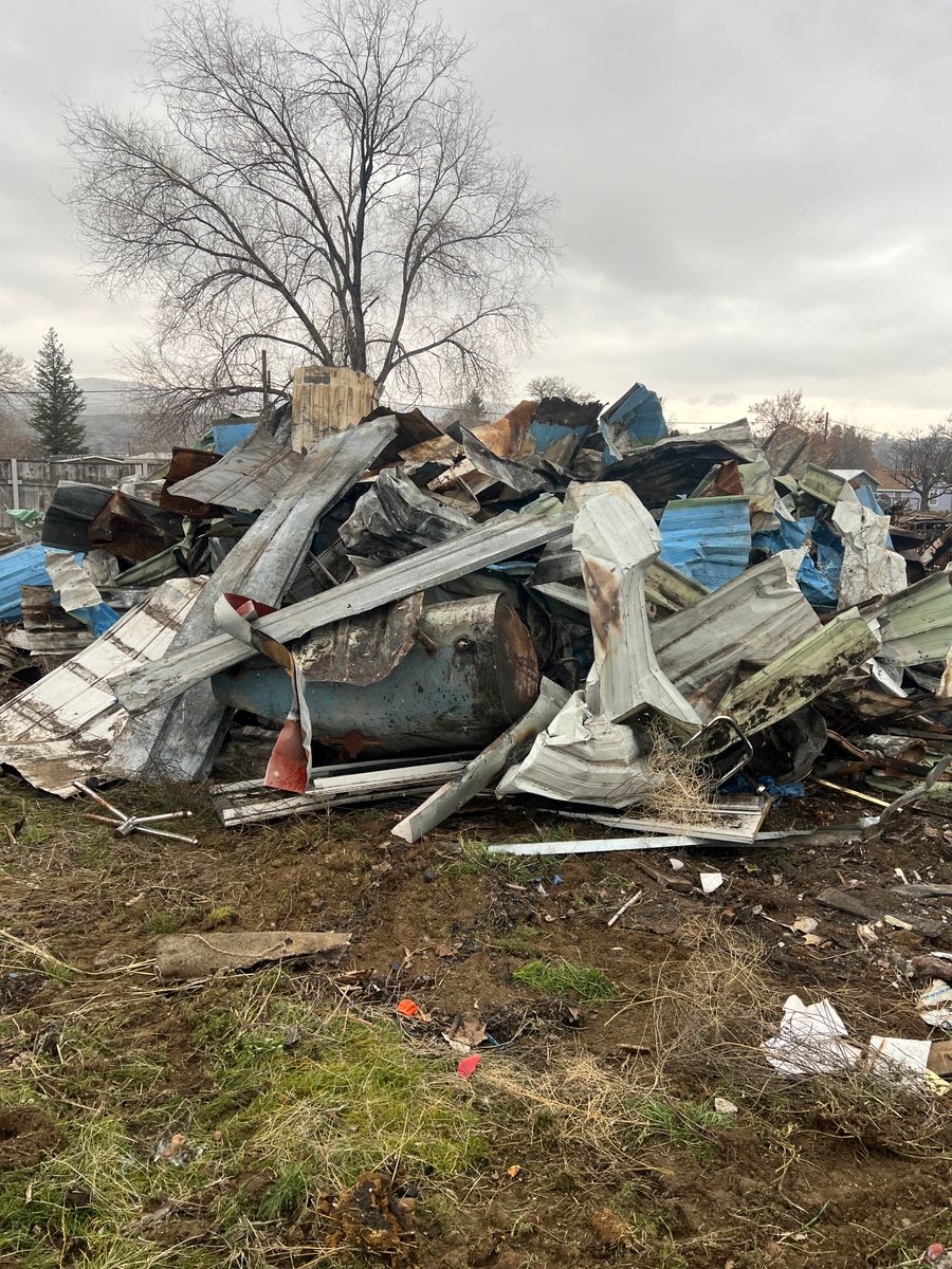 Land Clearing & Demolition for Seymour Excavating in Omak, WA