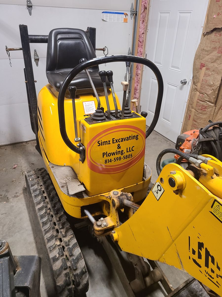 Skid Steer Work for Simz Excavating & Plowing LLC in Warren, PA