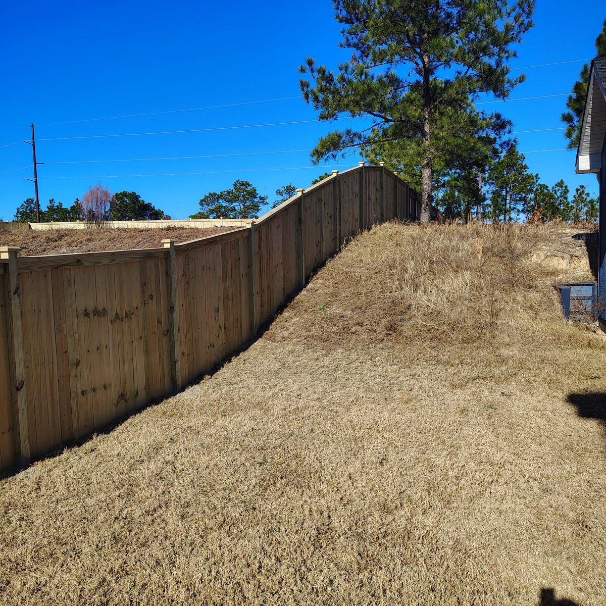 Fence Installation for JB Nealy Fence in Elgin, SC