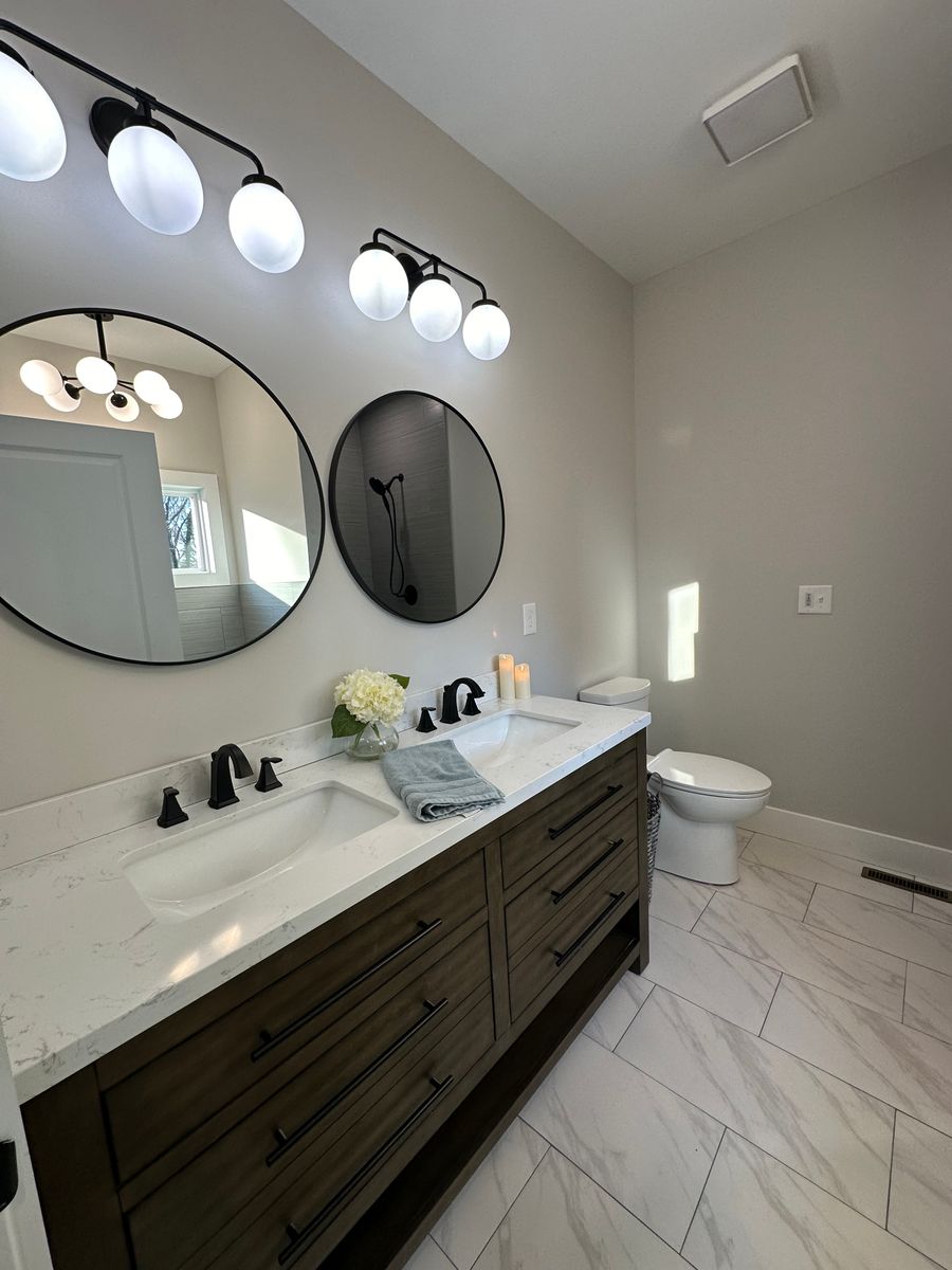 Bathroom Renovation for Lujema Builders in Candler, NC