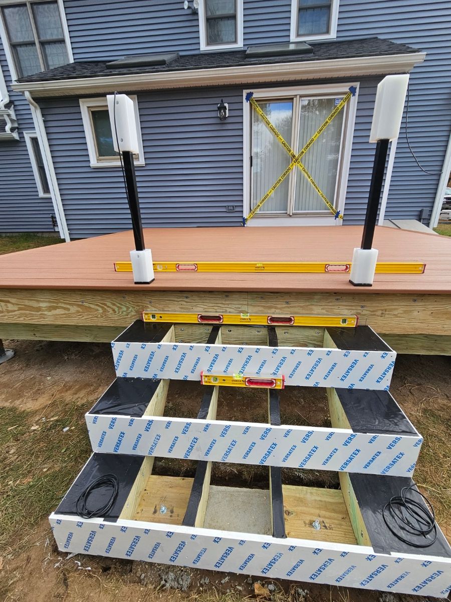 Deck Craftsmanship Services for South Coast Decks LLC in Mansfield, MA