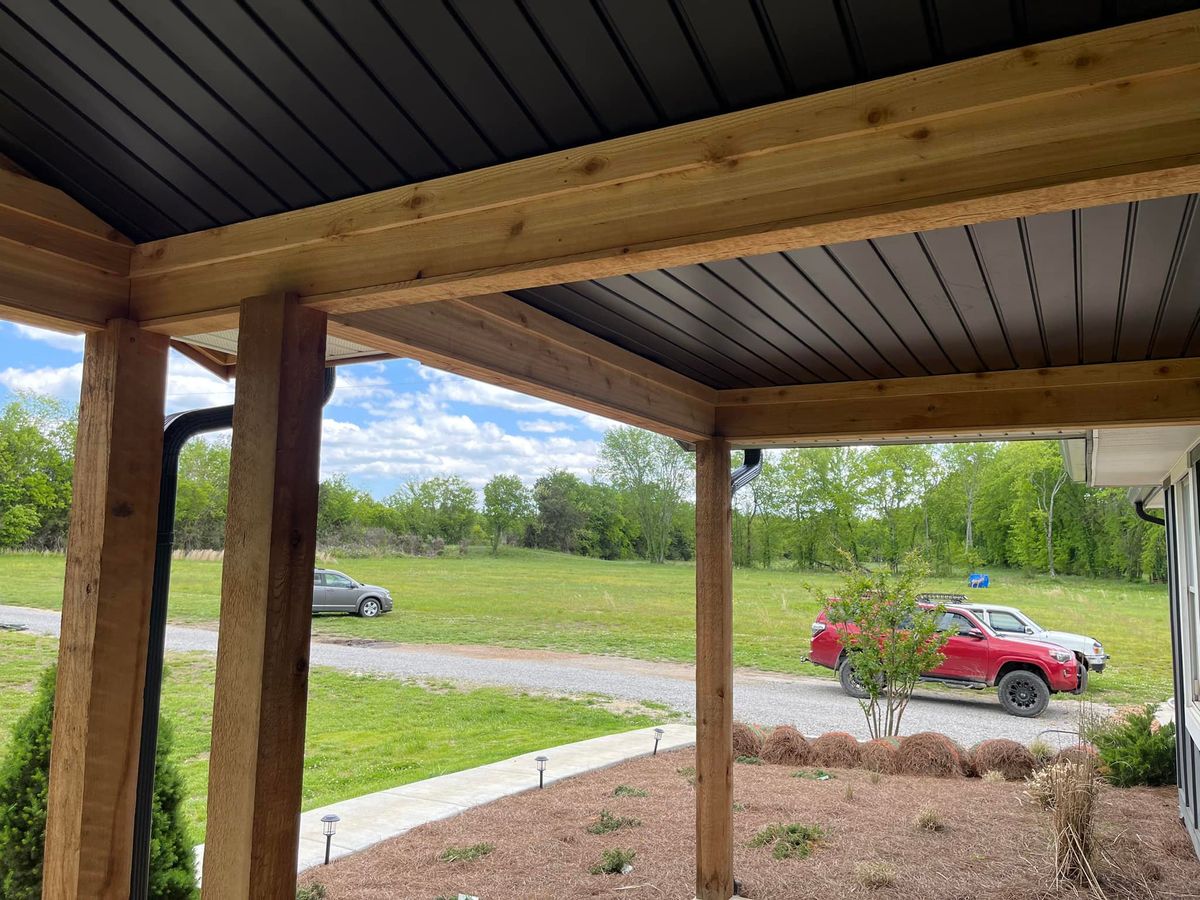 Custom Carpentry for Mike Feagin Construction in Lewisburg, TN