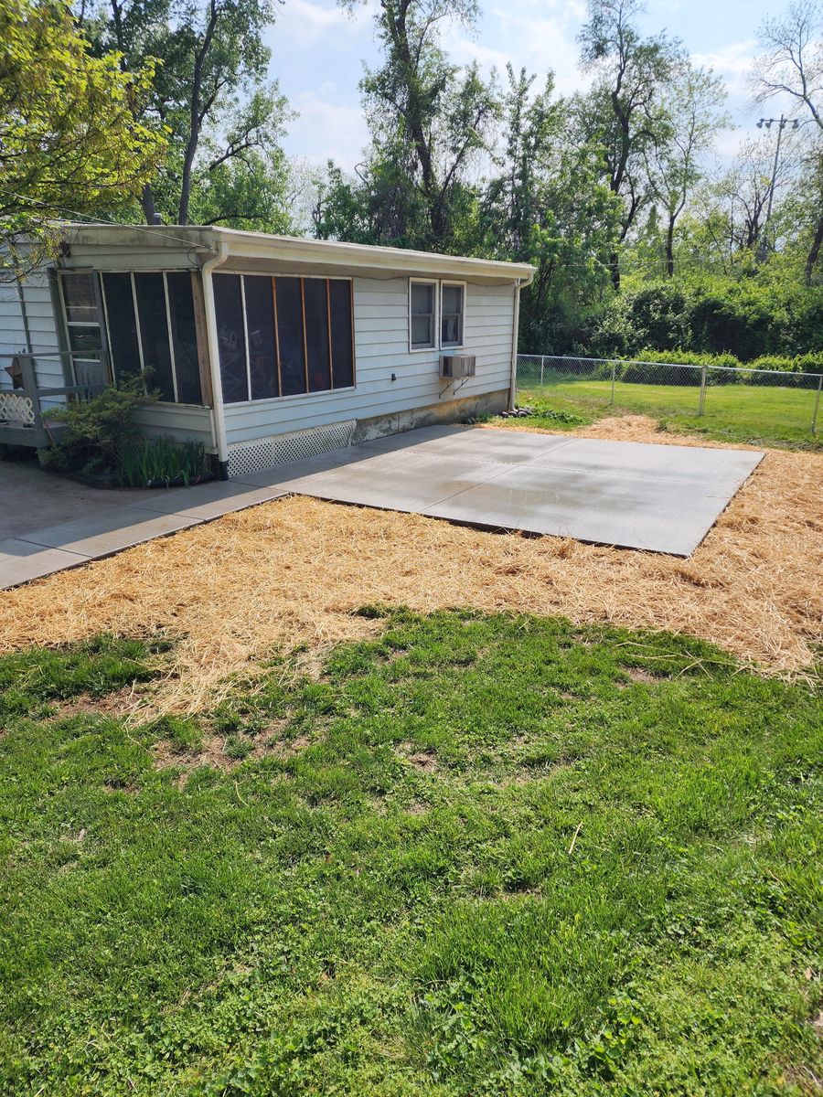 Concrete Work for NNS Contracting in St. Louis,  MO