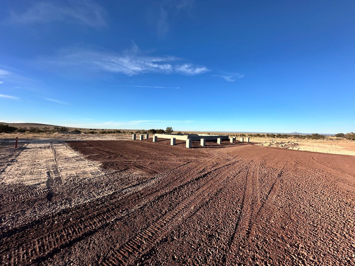 Site Preparation / House Pads for S&D Excavations in Ash Fork, AZ