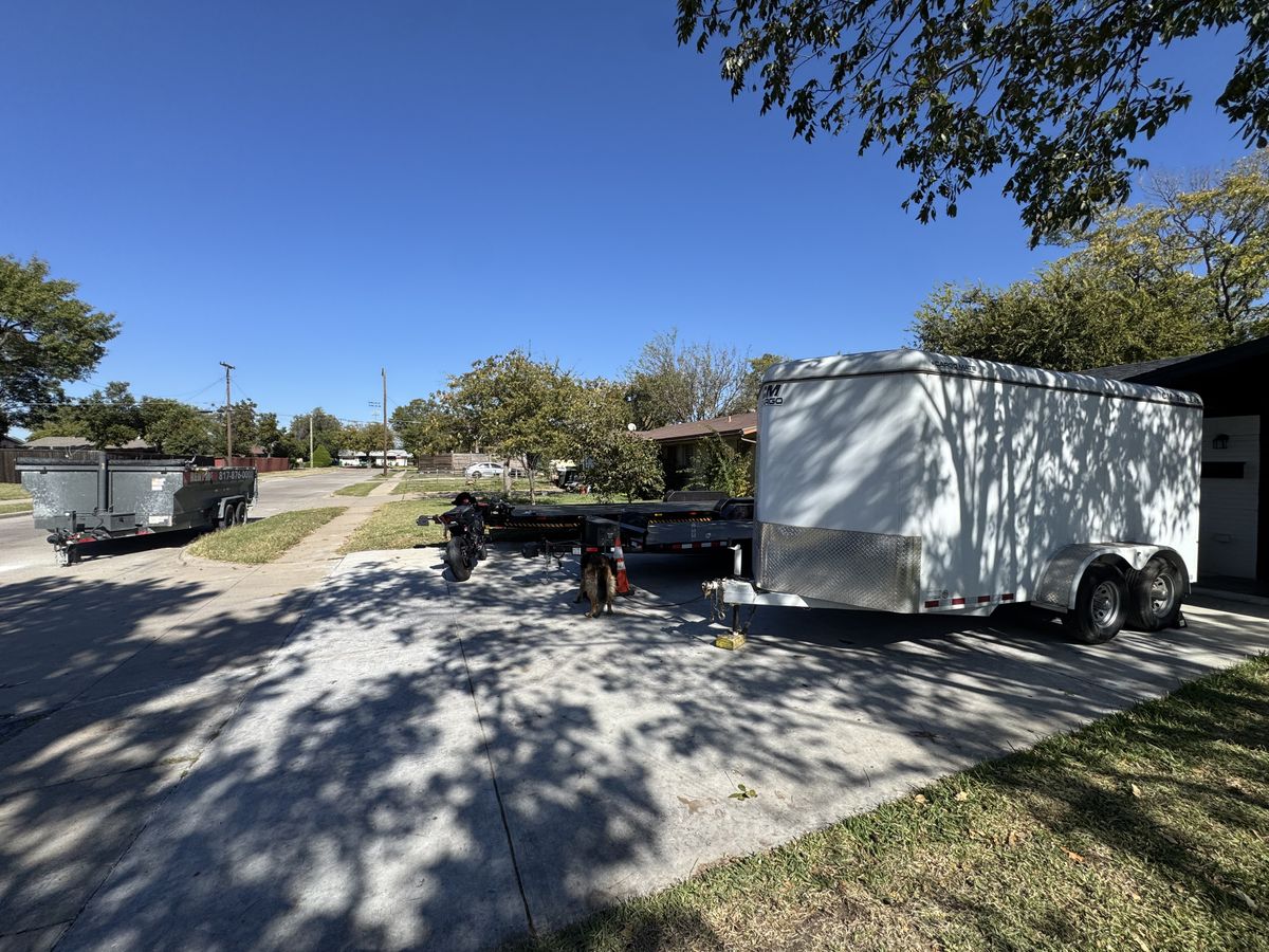 Trailer Rentals for Living Stream Renovations LLC in Dallas, TX