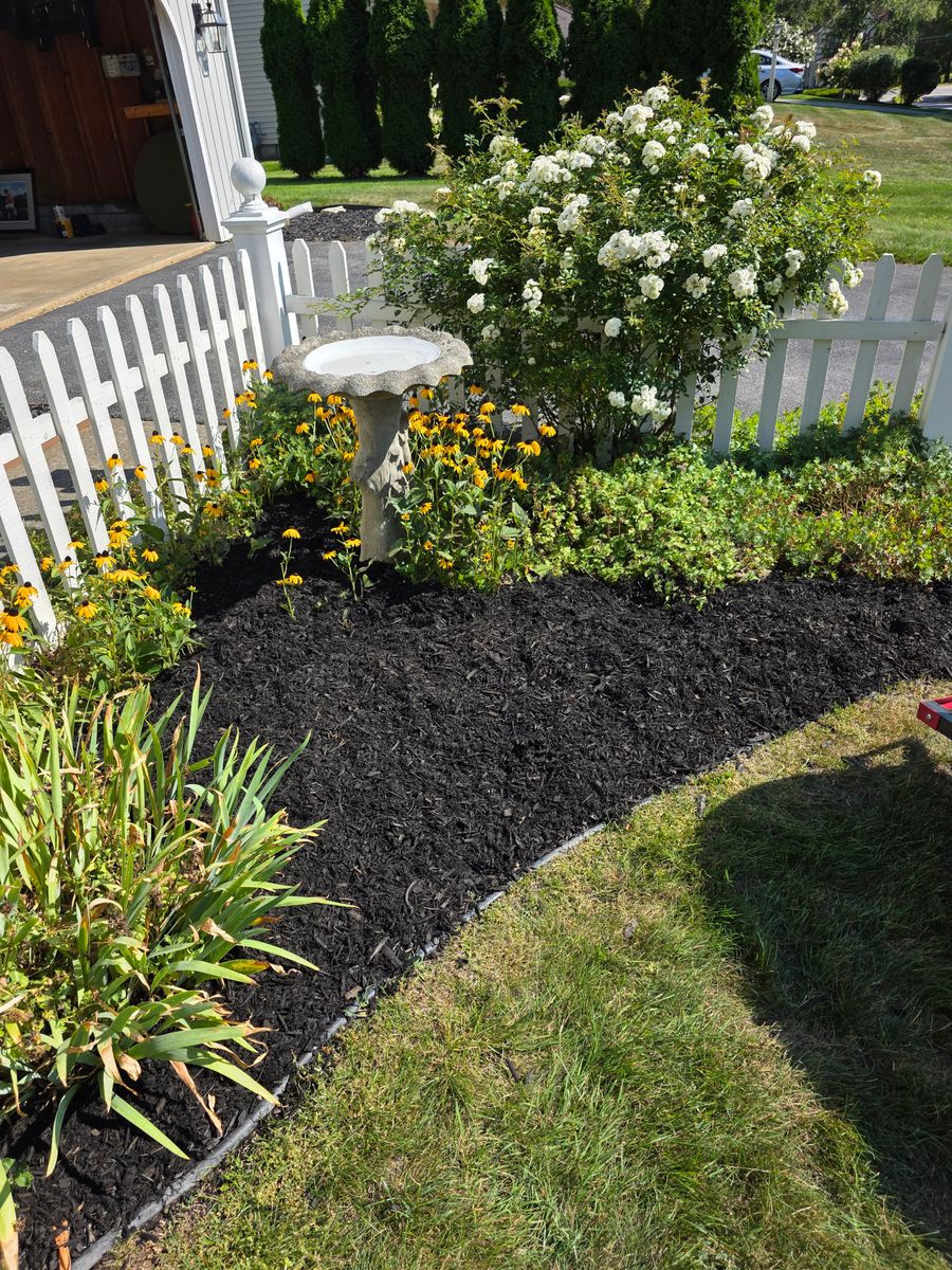 Mulch Installation for Sweet Scapes in Ballston Spa, NY