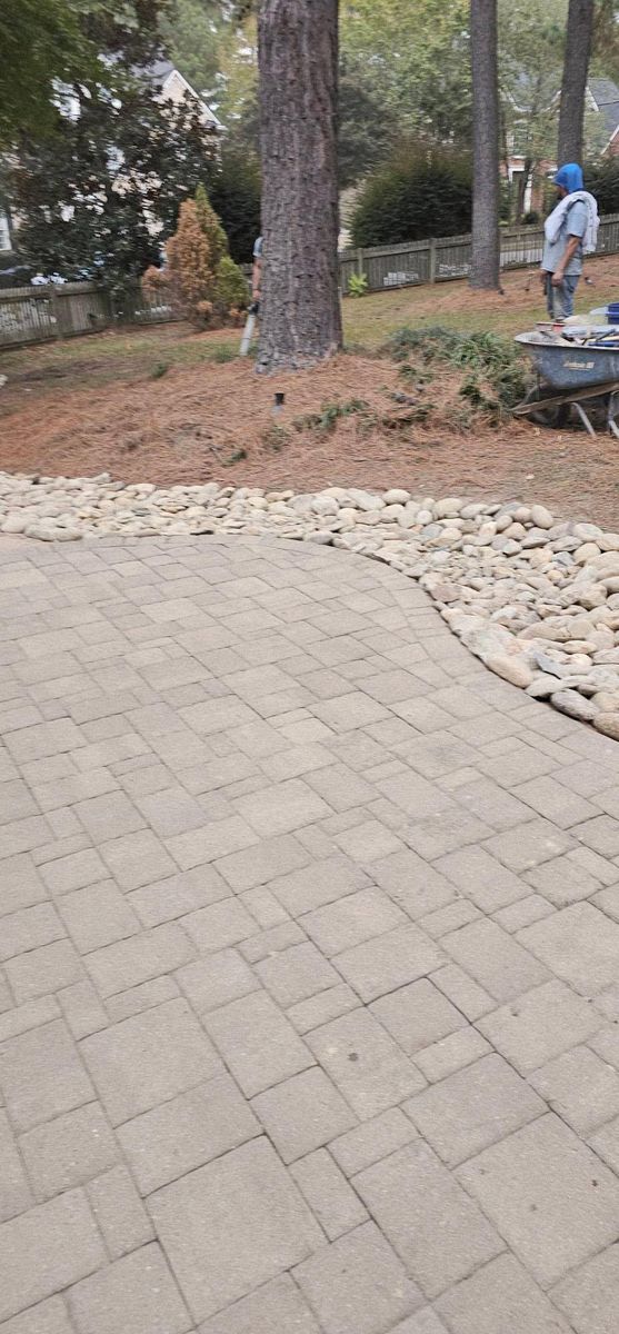 Hardscape for Grand Design Outdoor Enhancements in Raleigh, NC