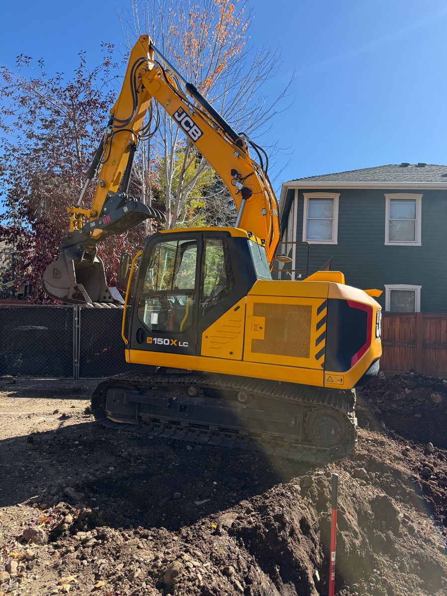 Grading for High Mountain Construction, INC in Peoa, UT