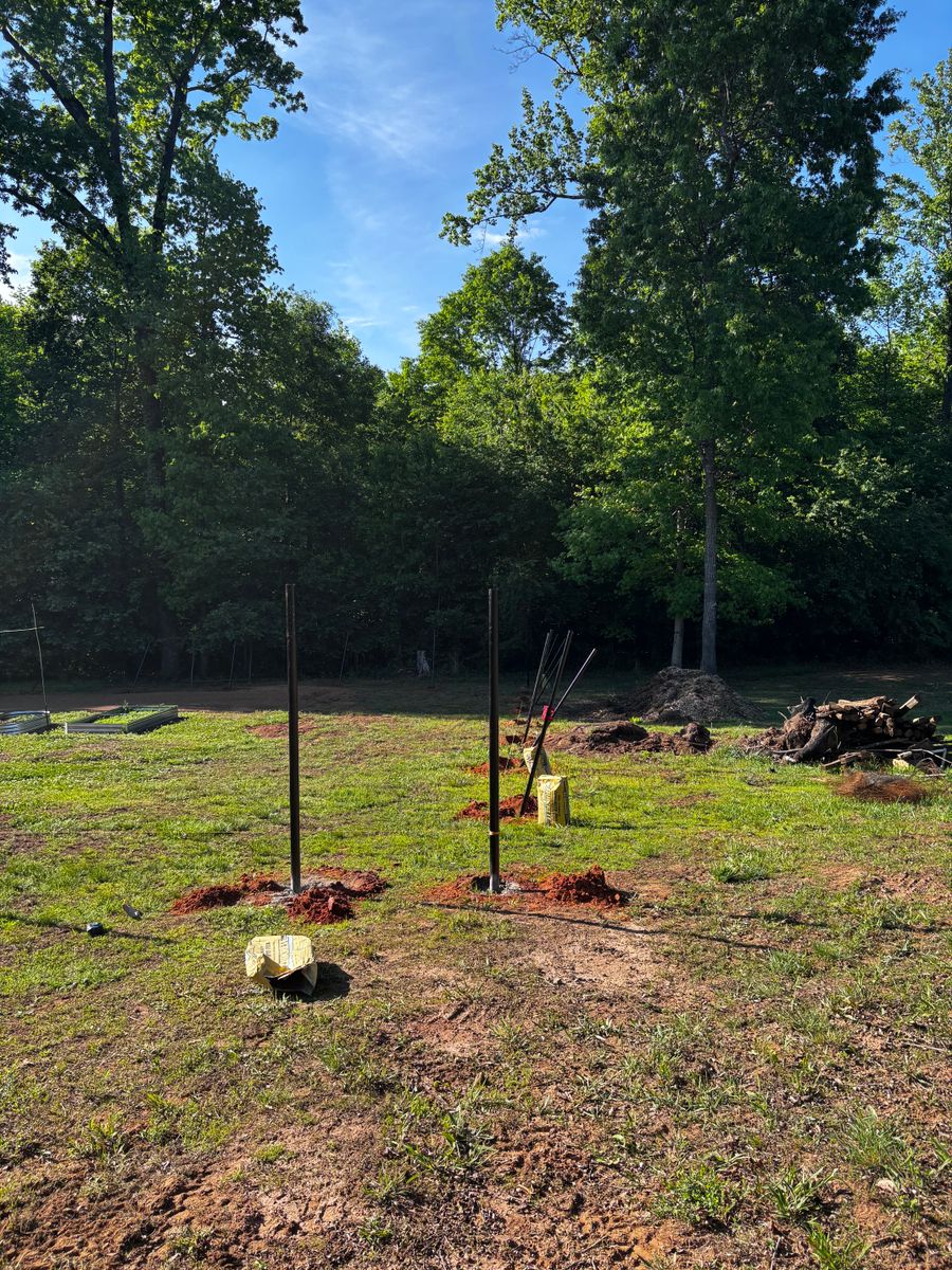 Fence installation for Alpine Fence in Dahlonega, GA