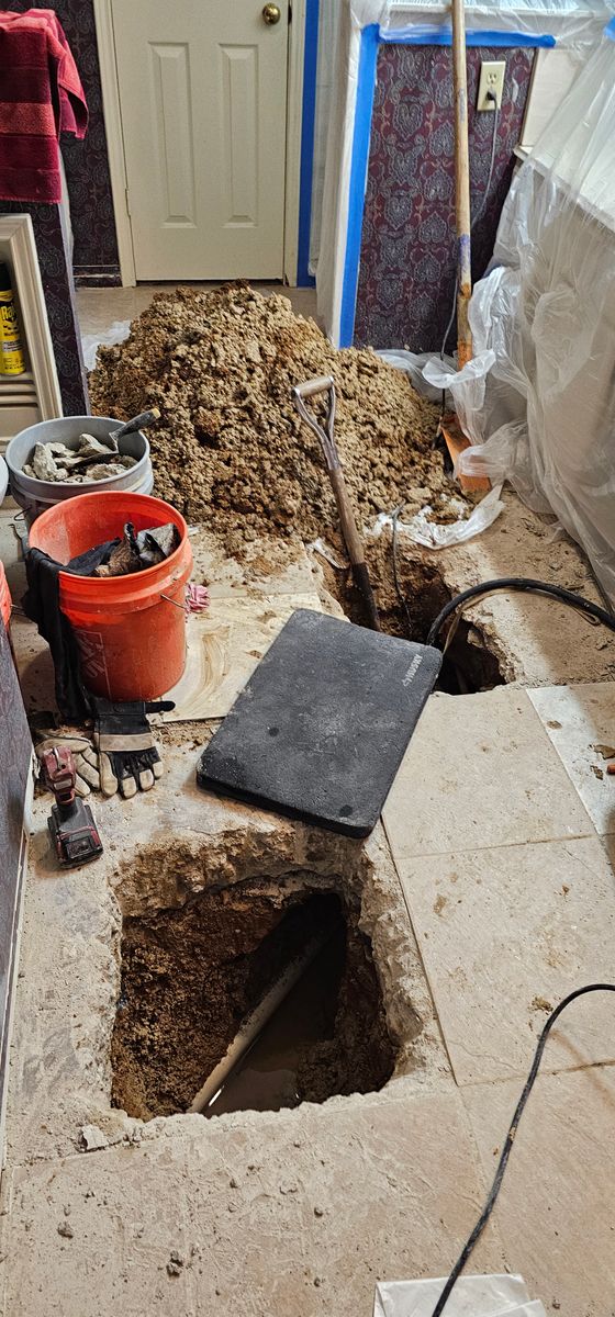 Plumbing for Sylvester Construction in Flower Mound, TX