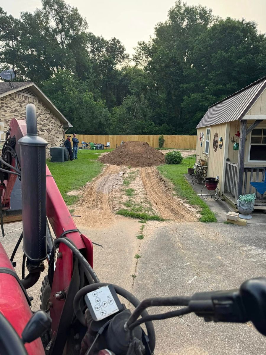 Retaining Wall Construction for Sanchez Odd Jobs in Carthage, TX