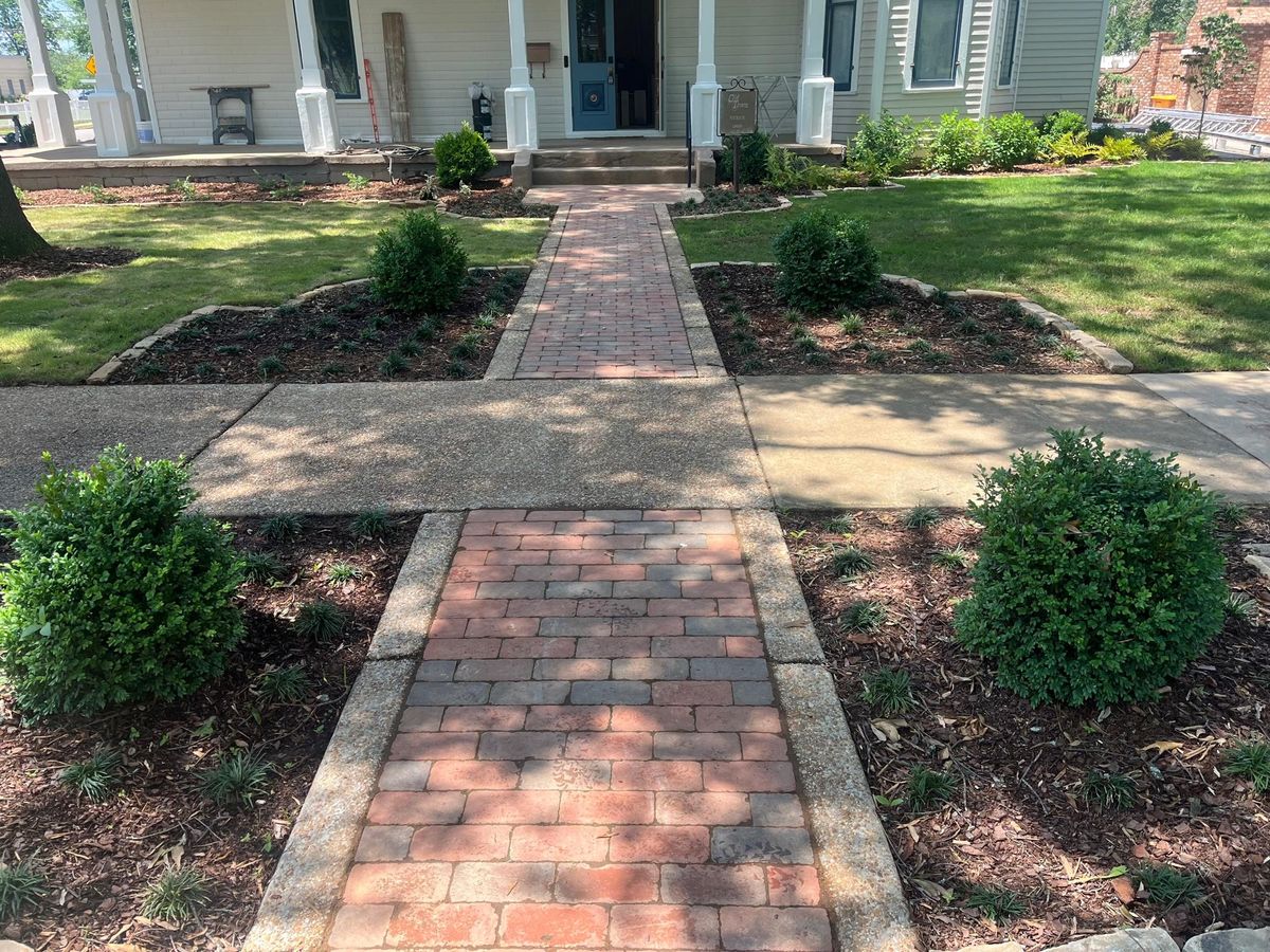 Mulch Installation for CSS Renovations in Huntsville, AL