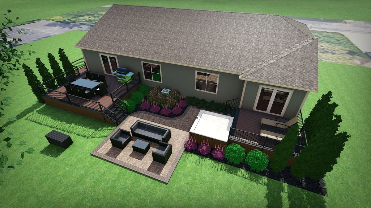 Landscape Design for Sunstone Construction in Oakland County, MI