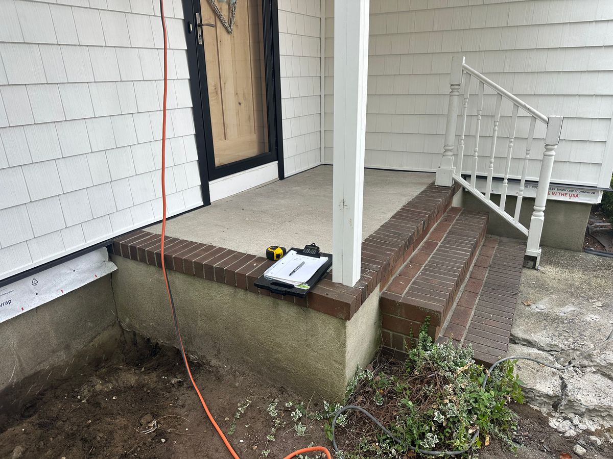 Step Installation for DiDaniele Masonry in Tuckerton, NJ