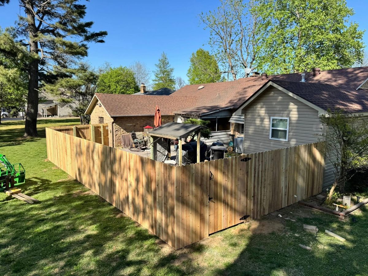 Fence Installation for KBM Fencing & More in Paragould, AR