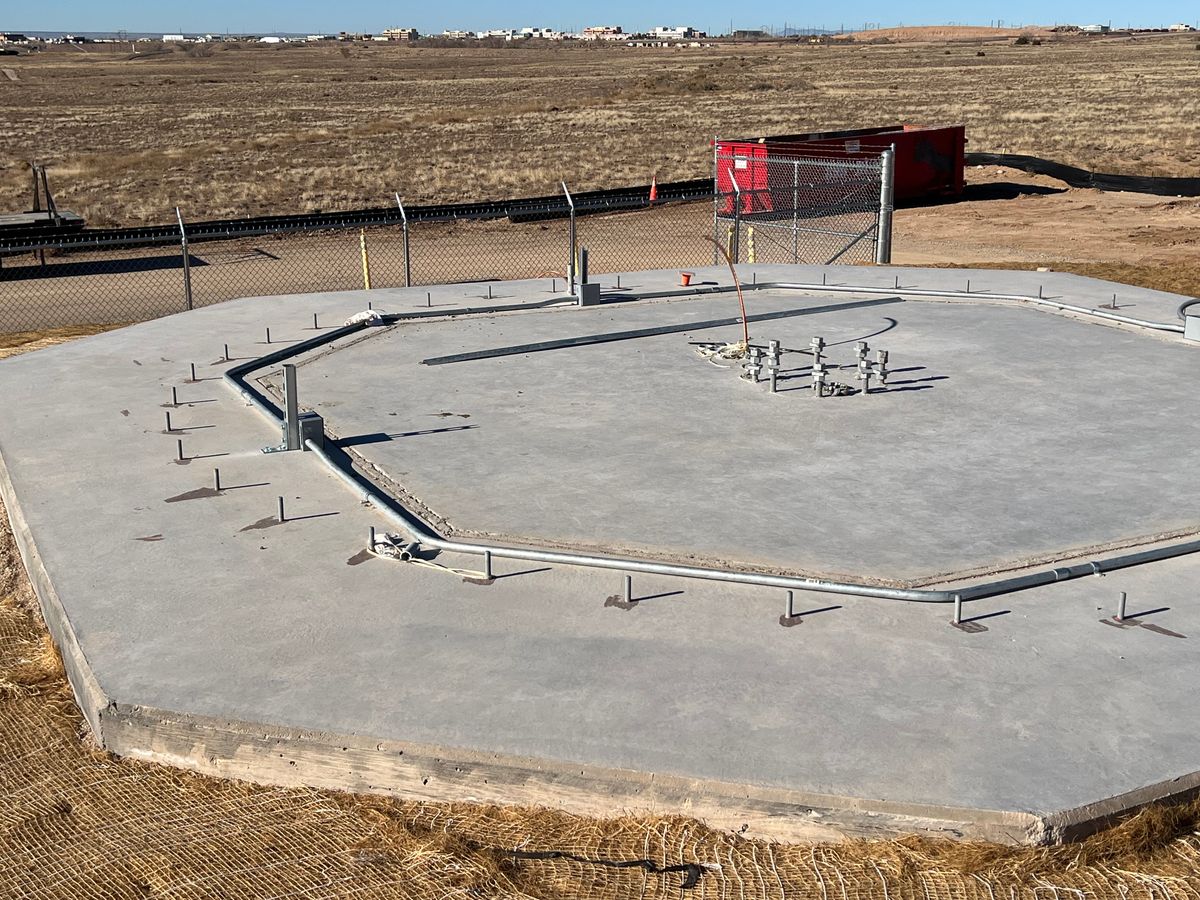 Concrete Construction for Zia Contracting LLC in Rio Rancho, NM