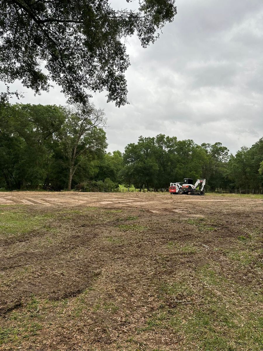 Skid Steer Work for Orange Cypress Land Services in DeLand, FL