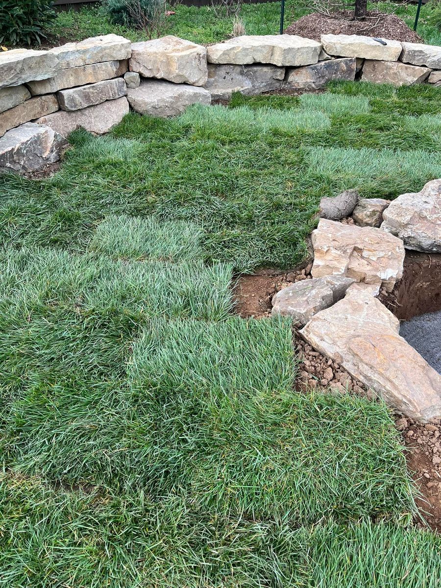 Sodding for Real Deal Lawn Care in Goodlettsville, TN