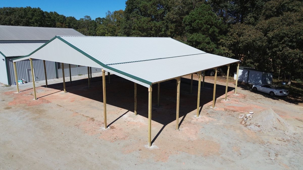 Pole Barn Construction for A Carpenter's Son in Williamson, GA