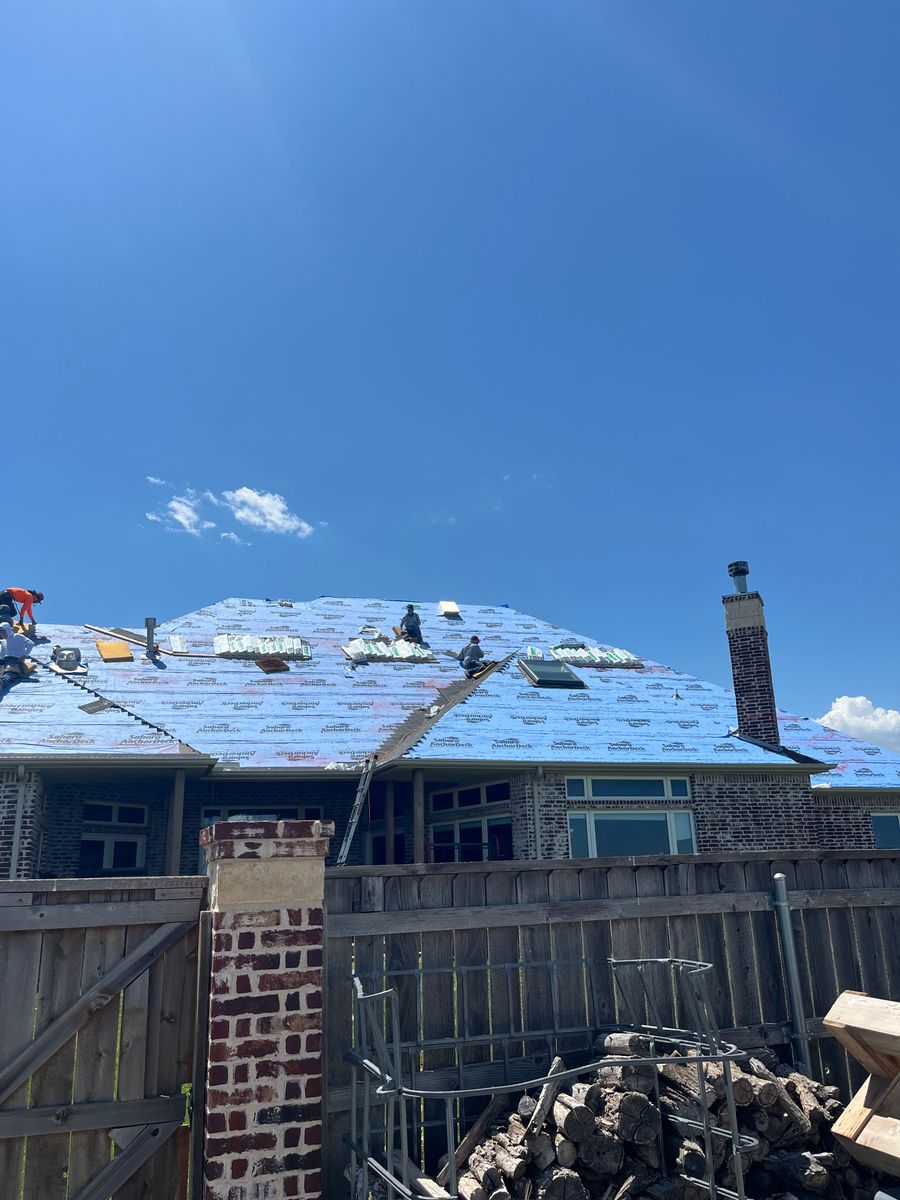 Roofing Installation for Trejo Roofing & Construction in Perryton, TX