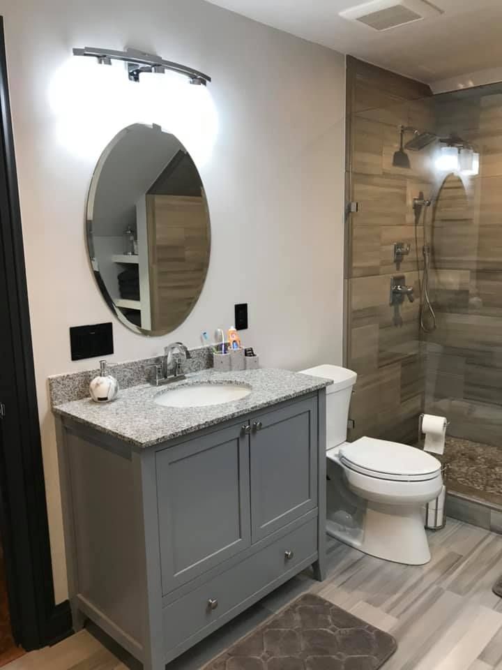 Bathroom Renovation for Feuerhahn Building Group in Norfolk, VA