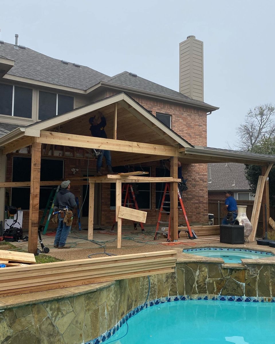 Deck & Patio Installation for Champion Home Remodeling & Design in Dallas,,  TX