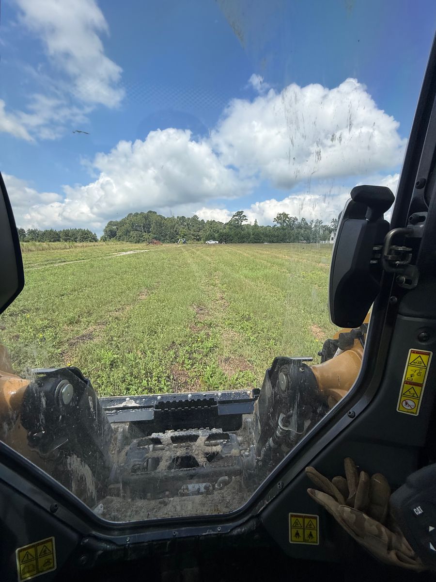 Brush Cutting for Southern Stronghold Earthworks in Benson, NC