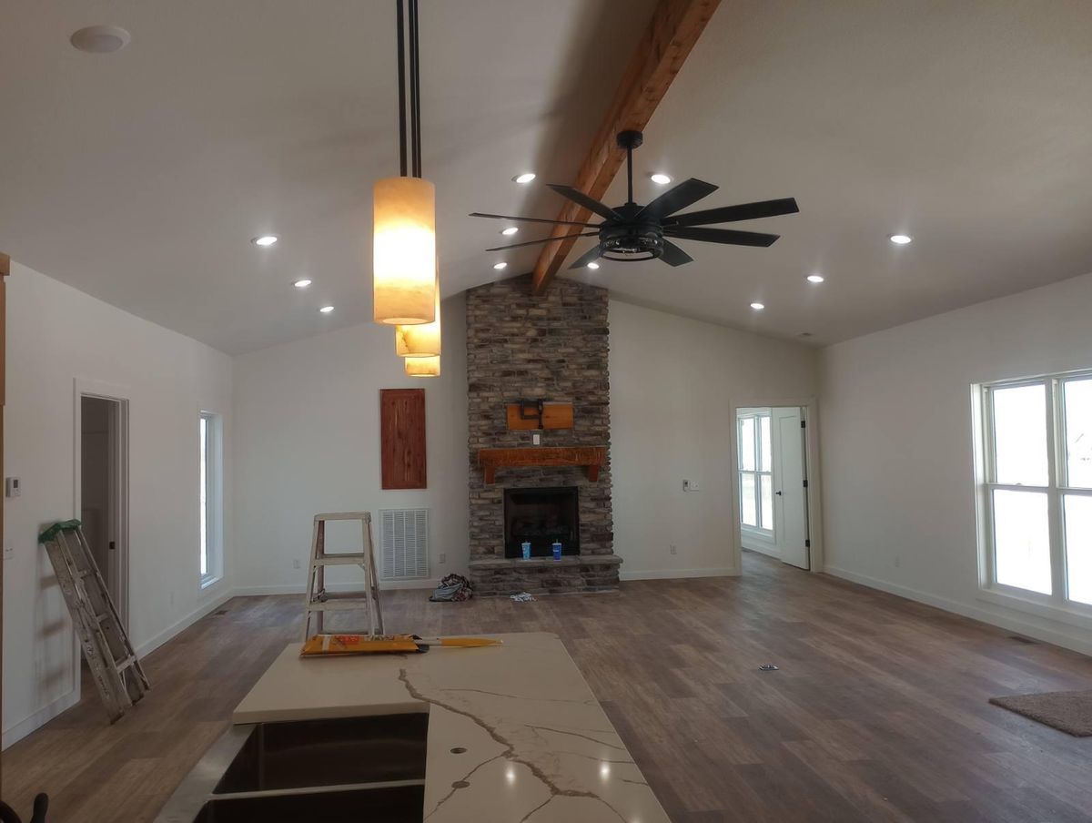 Custom Home Construction for Eggert Construction and Landhaus Woodworks in Winona,  MO