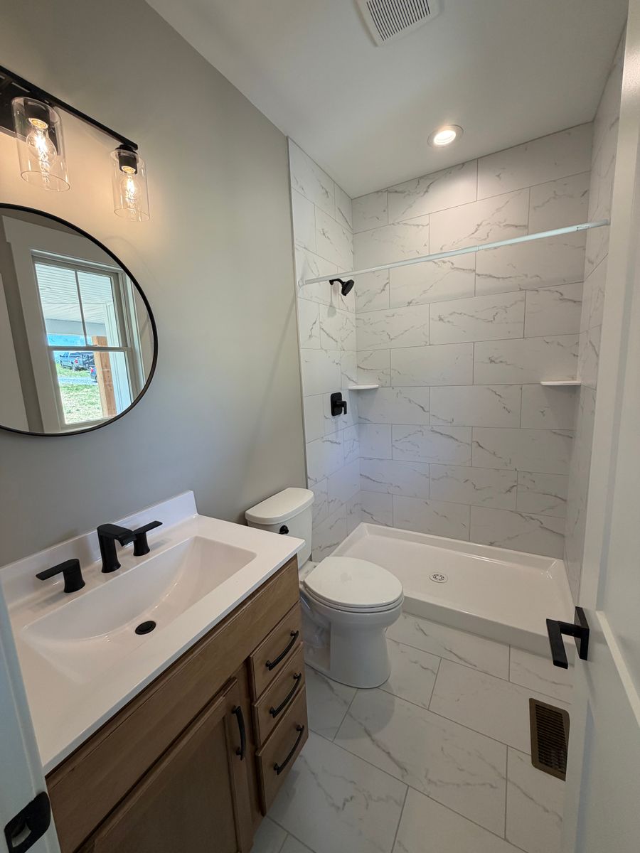Bathroom Renovation for DG Allen Construction in Adamstown, MD