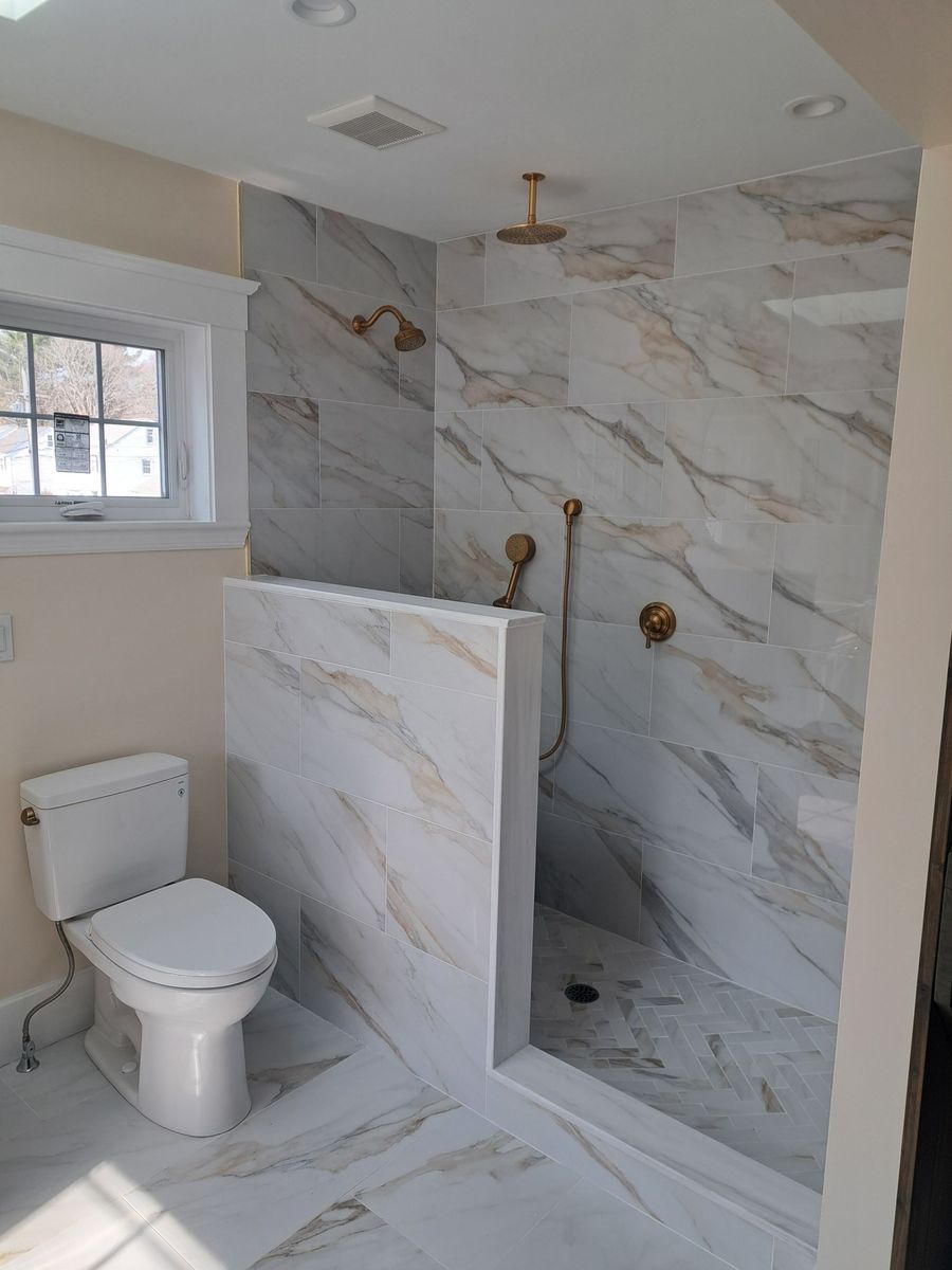 Bathroom Renovation for Hier Construction in Randolph, MA