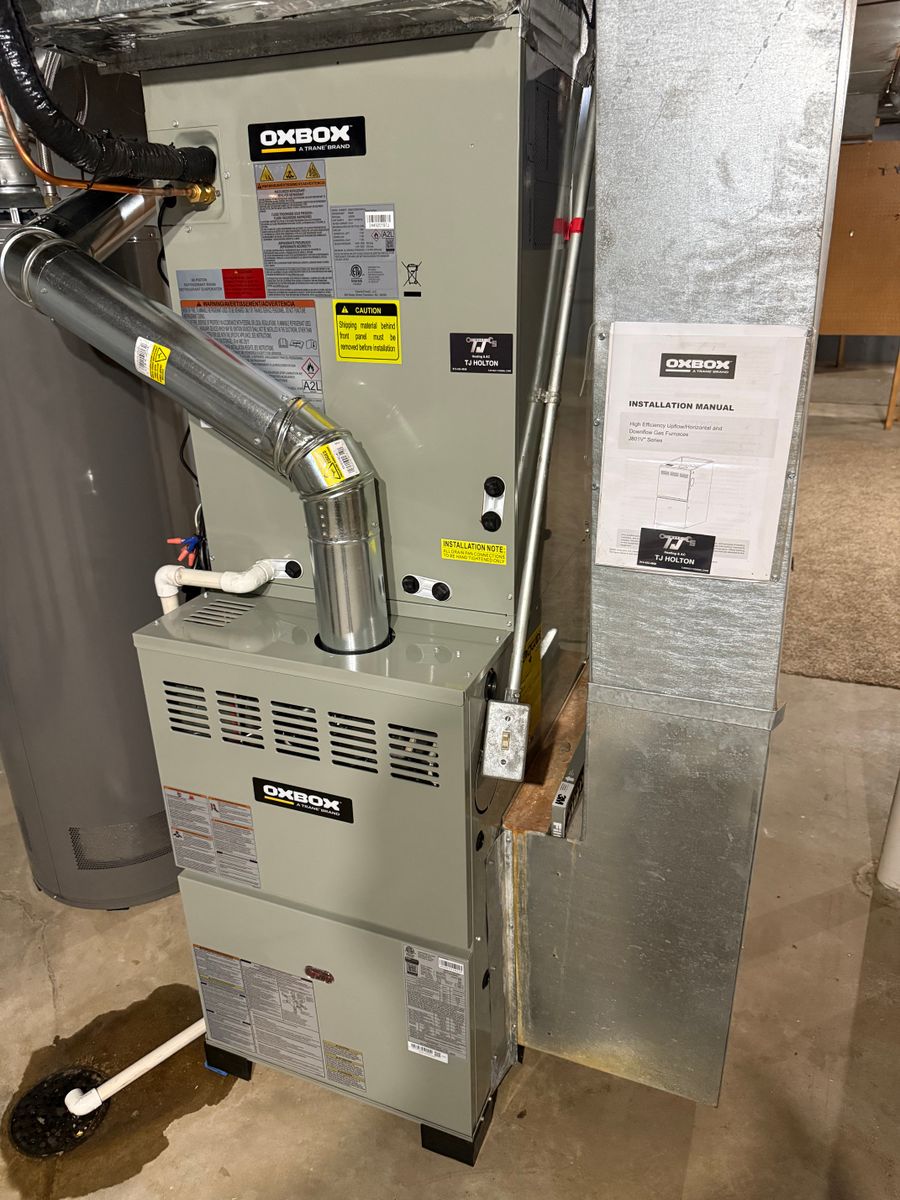 Installation of HVAC Systems for TJS HVAC Services in Olathe, KS