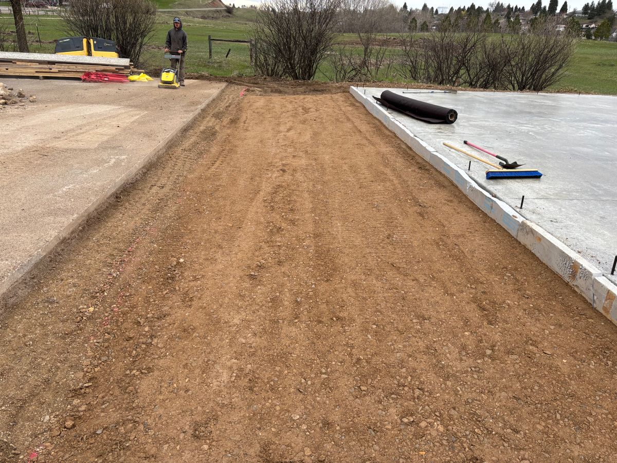 Site Preparation for Z & S Construction in Billings Heights, MT