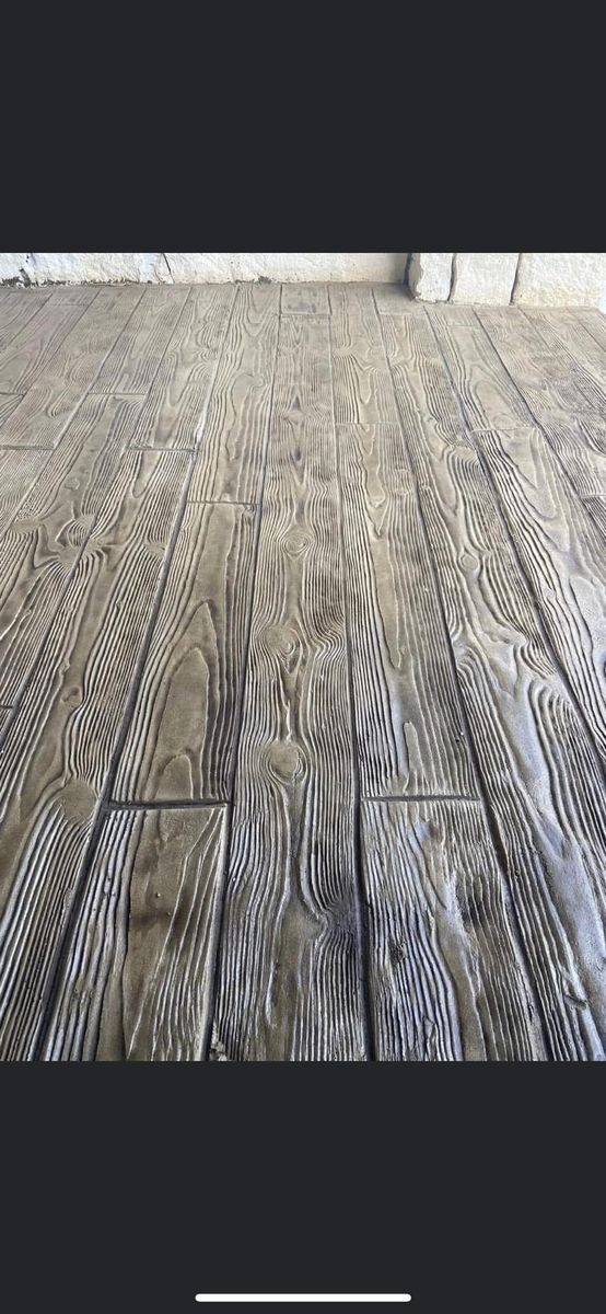 Concrete/Concrete Overlay for Tejas Elite Custom Homes in Belton, TX