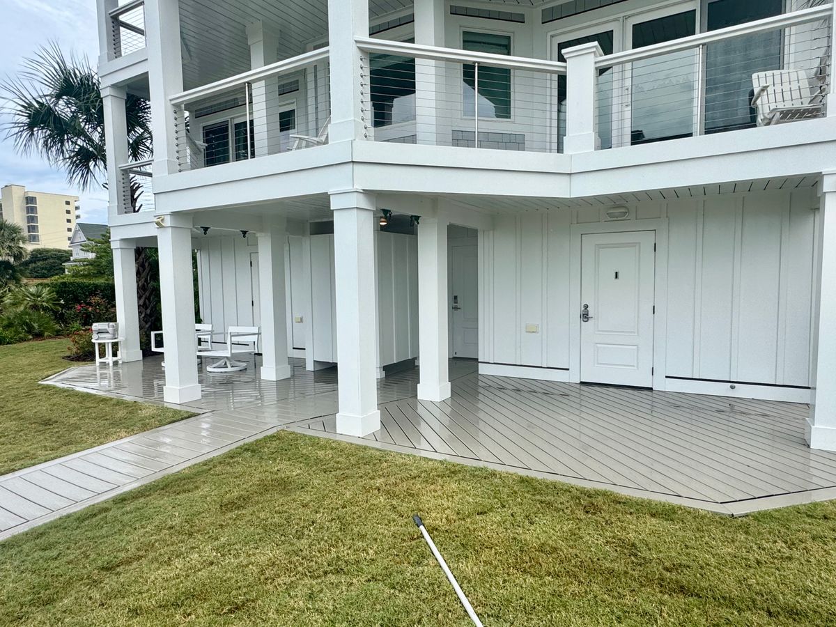 Concrete Cleaning for Port City Power Washing in Wilmington, NC
