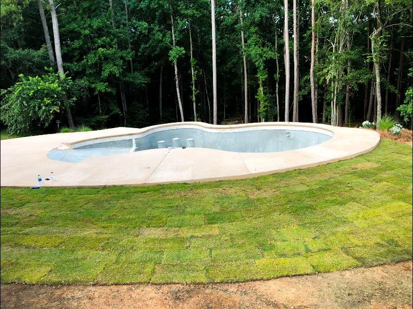 Mowing for Taylormade Lawn Management in Clarkesville, GA