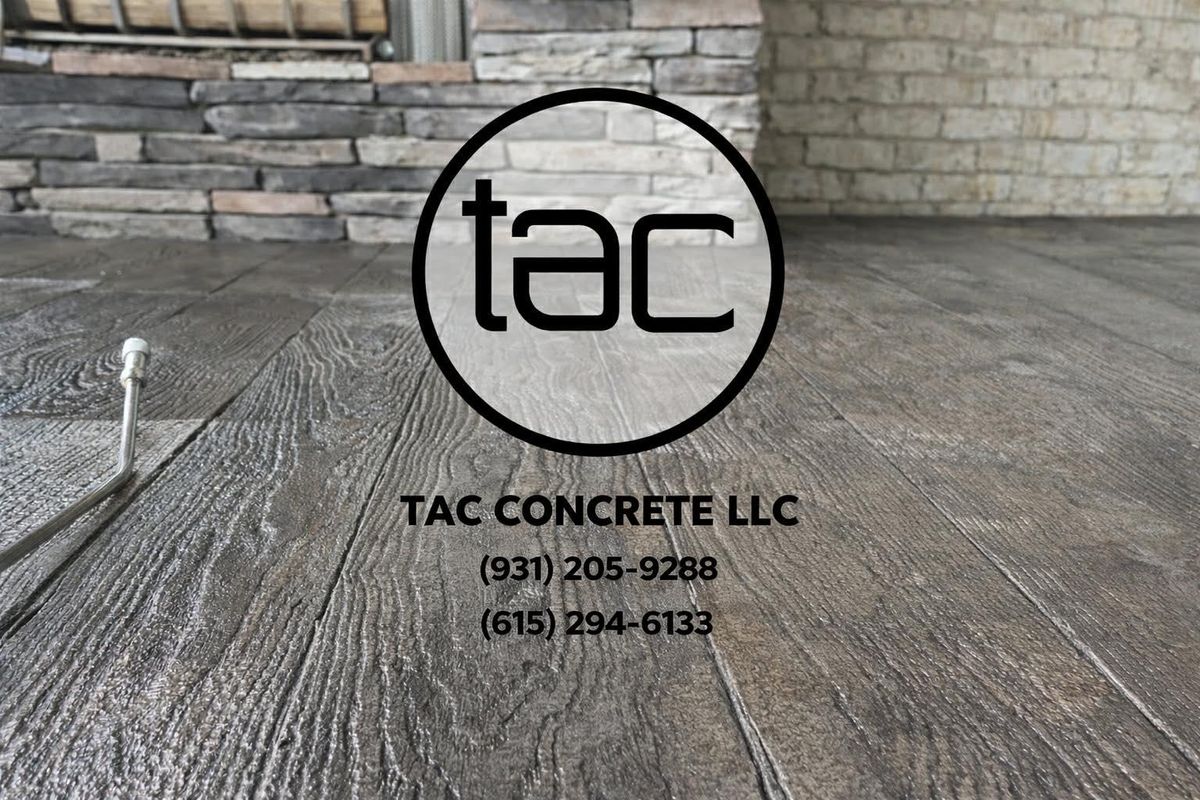 Decorative Concrete for TAC Concrete in Shelbyville, TN