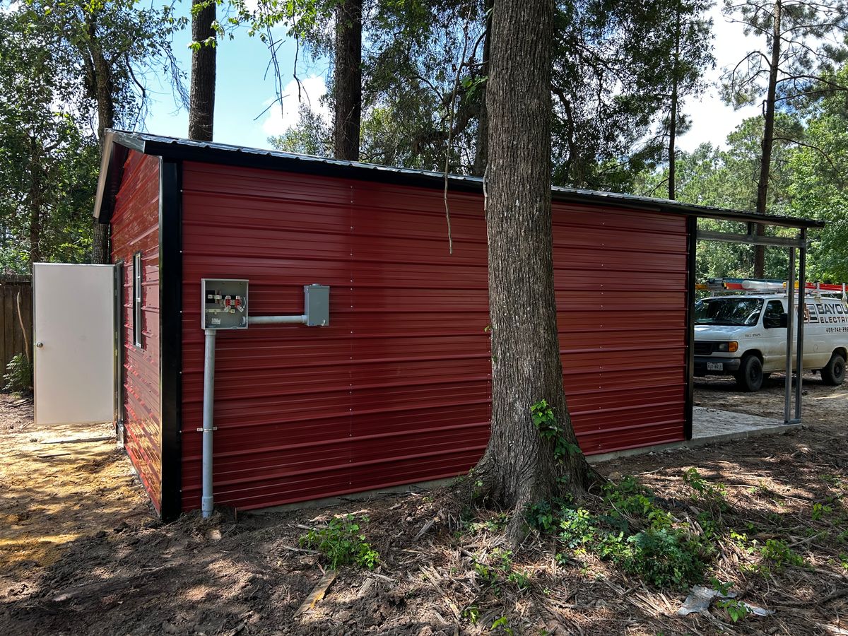 Sheds for On-Site Buildings in Vidor, TX