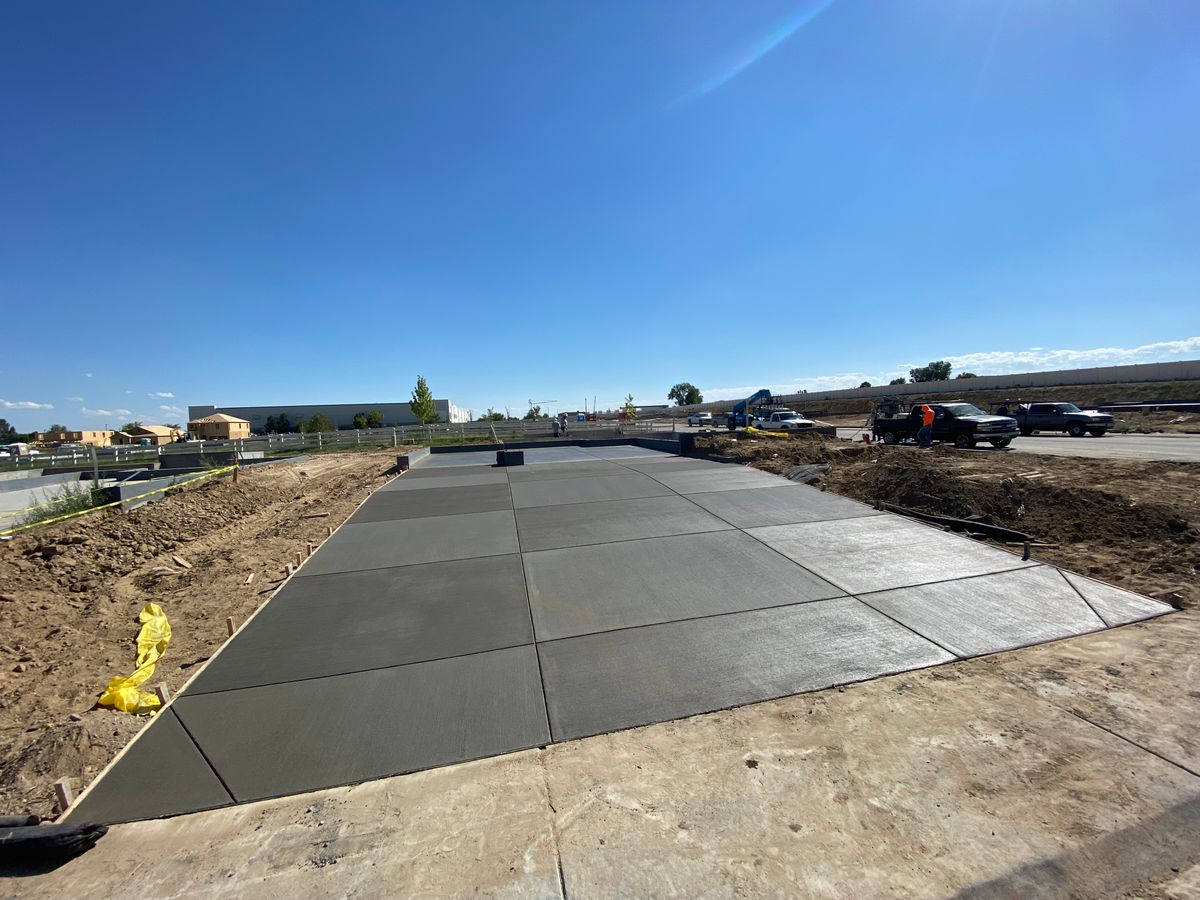 Sidewalk Installation for B&M Concrete LLC in Longmont, CO