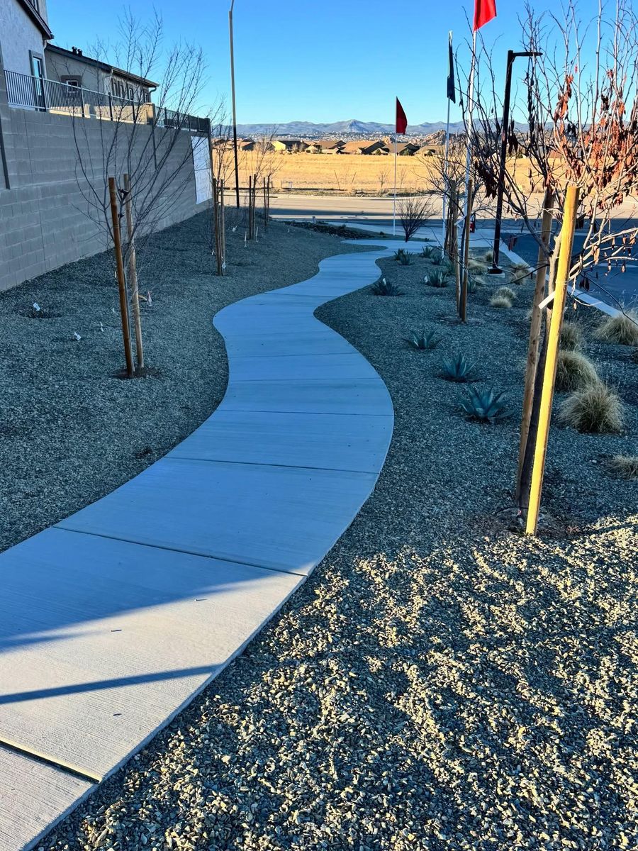 Sidewalks for OSC Contracting LLC in Prescott, AZ