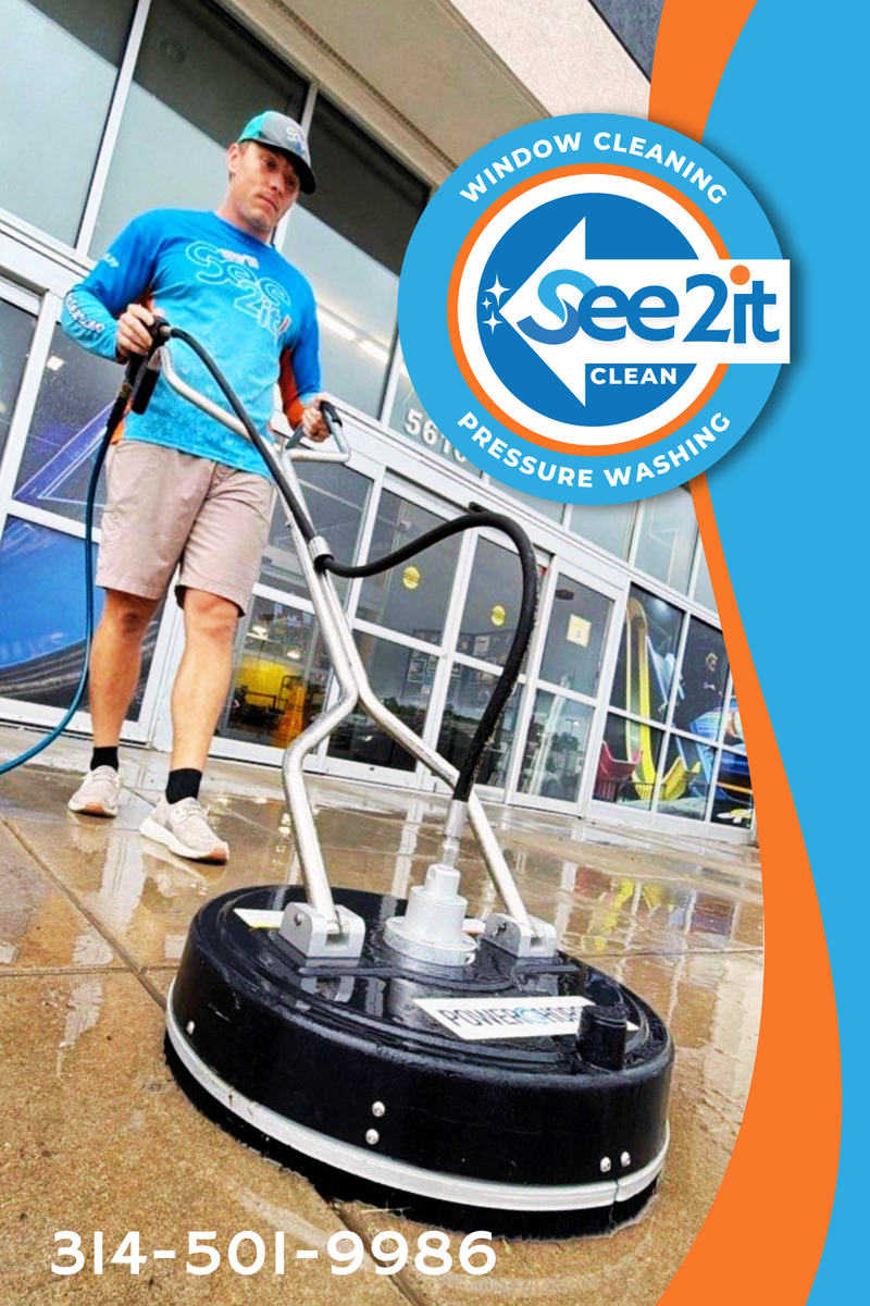 Pressure Washing for See2it Clean in St Louis, MO