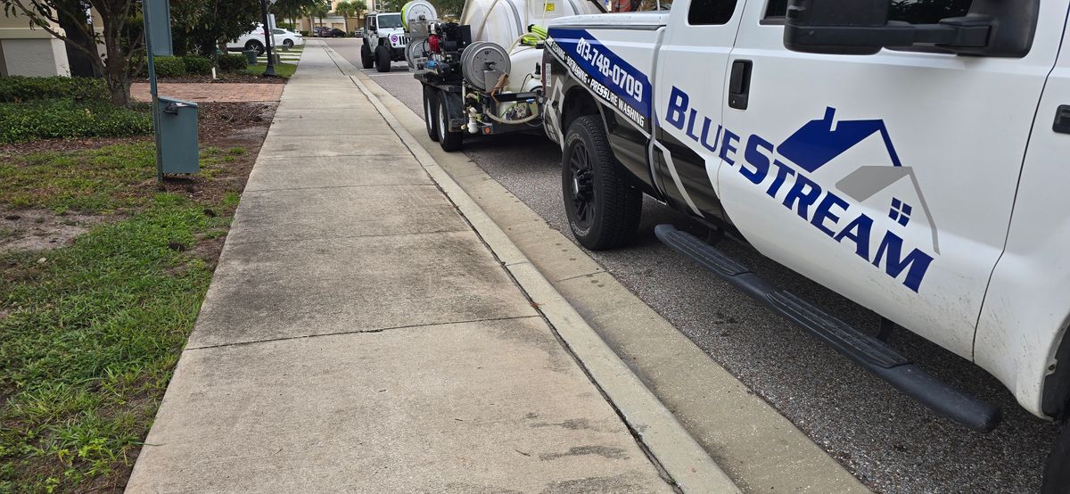 Commercial Pressure Washing for Blue Stream Roof Cleaning & Pressure Washing in Tampa, FL
