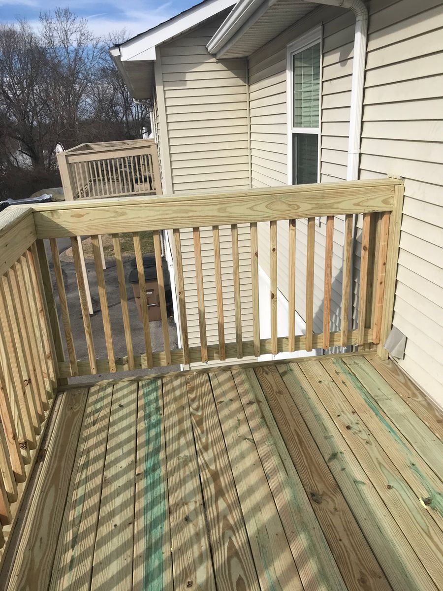 Deck services for Team Bard Lawn Care SVC in Woodbury, TN