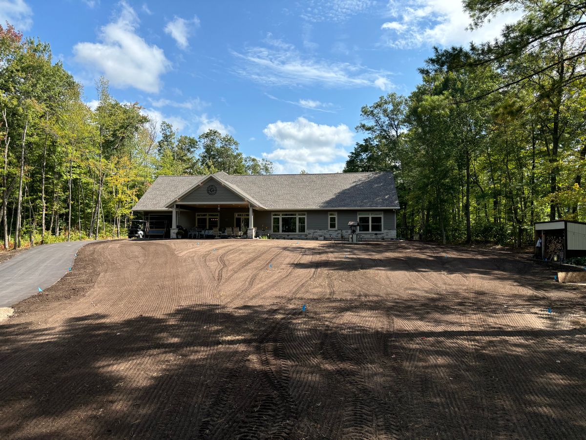 Lawn Seeding for Green Bridge Irrigation in Little Falls, MN