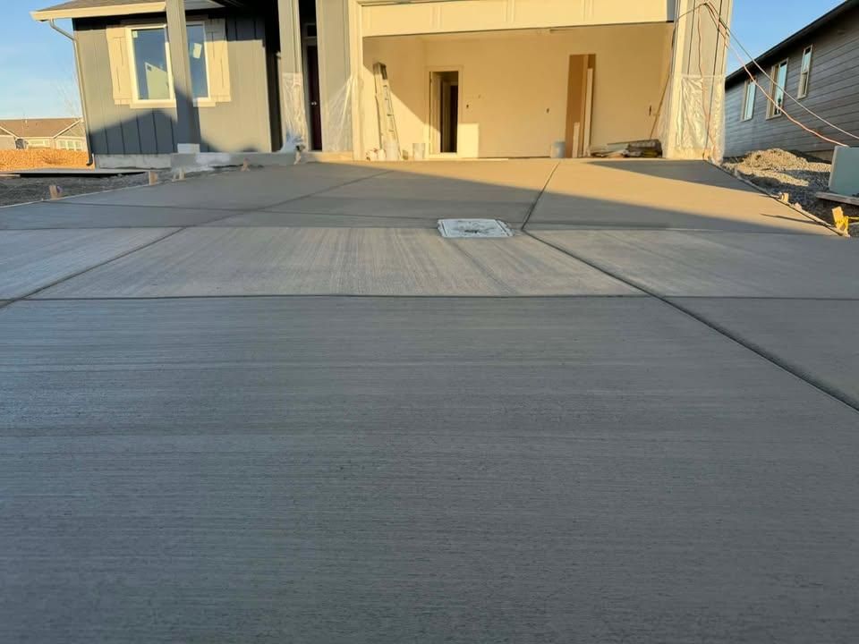 Concrete Slab Construction for Elite Concrete & Coatings in Sunriver, OR