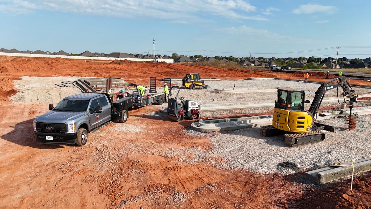 Structural and Civil Concrete Services for RM Concrete Construction,LLC. in Norman, , OK